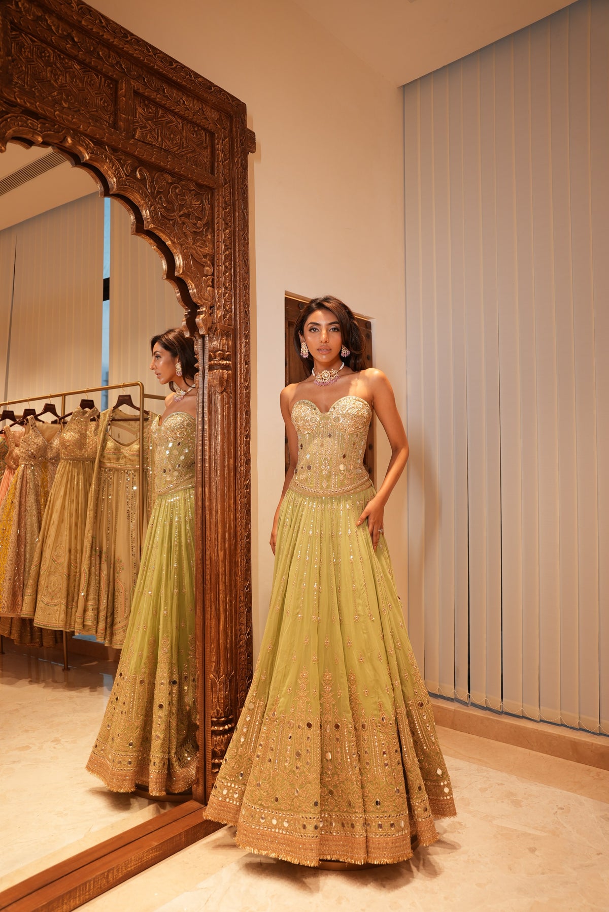 Mallaikaa Chheda In Zivaya Lehenga Set