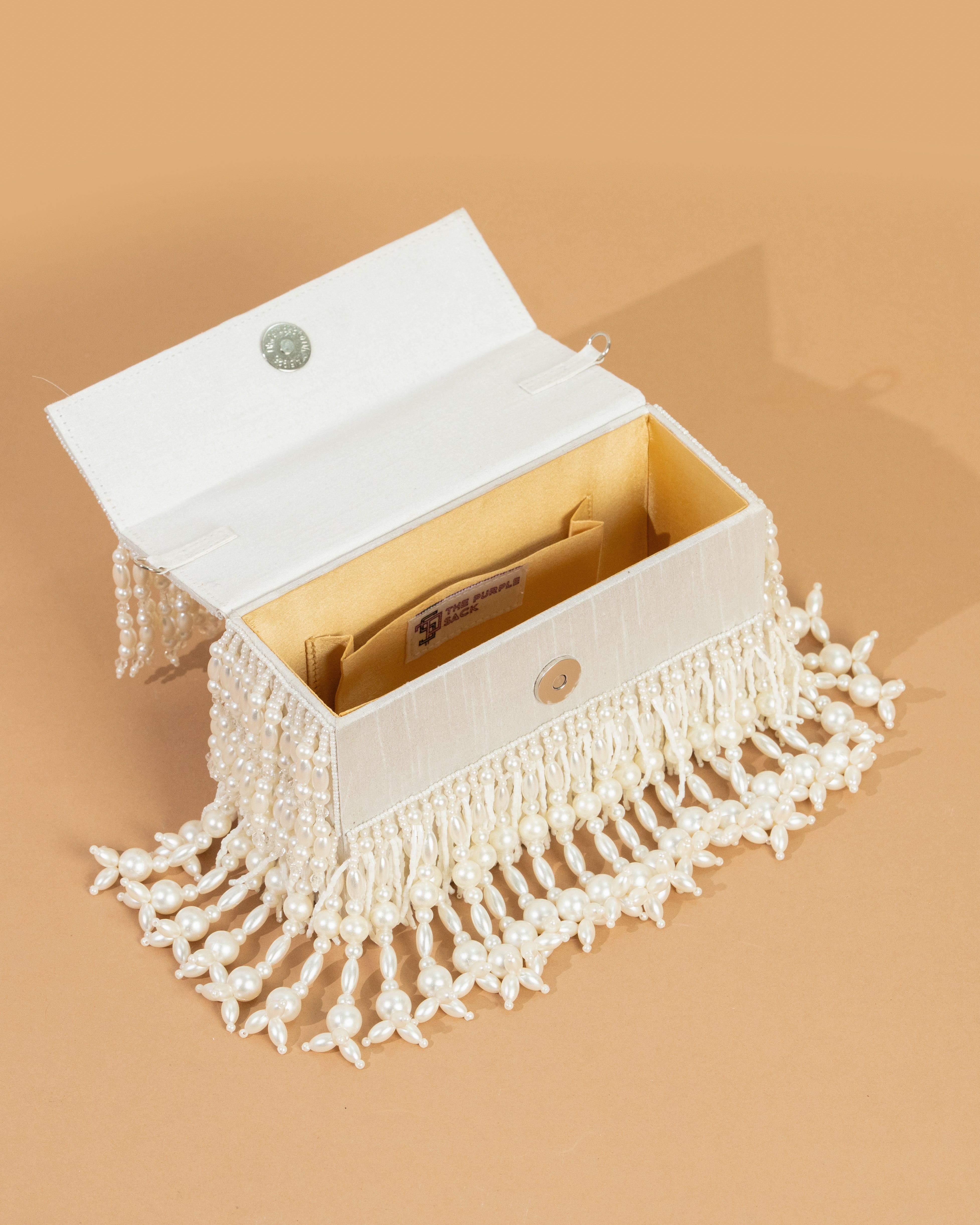 Pearl Papana clutch