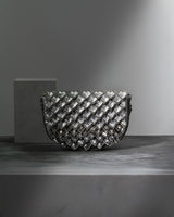Ombre grey clutch