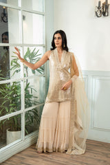 In-Cut Kurta Garara Set