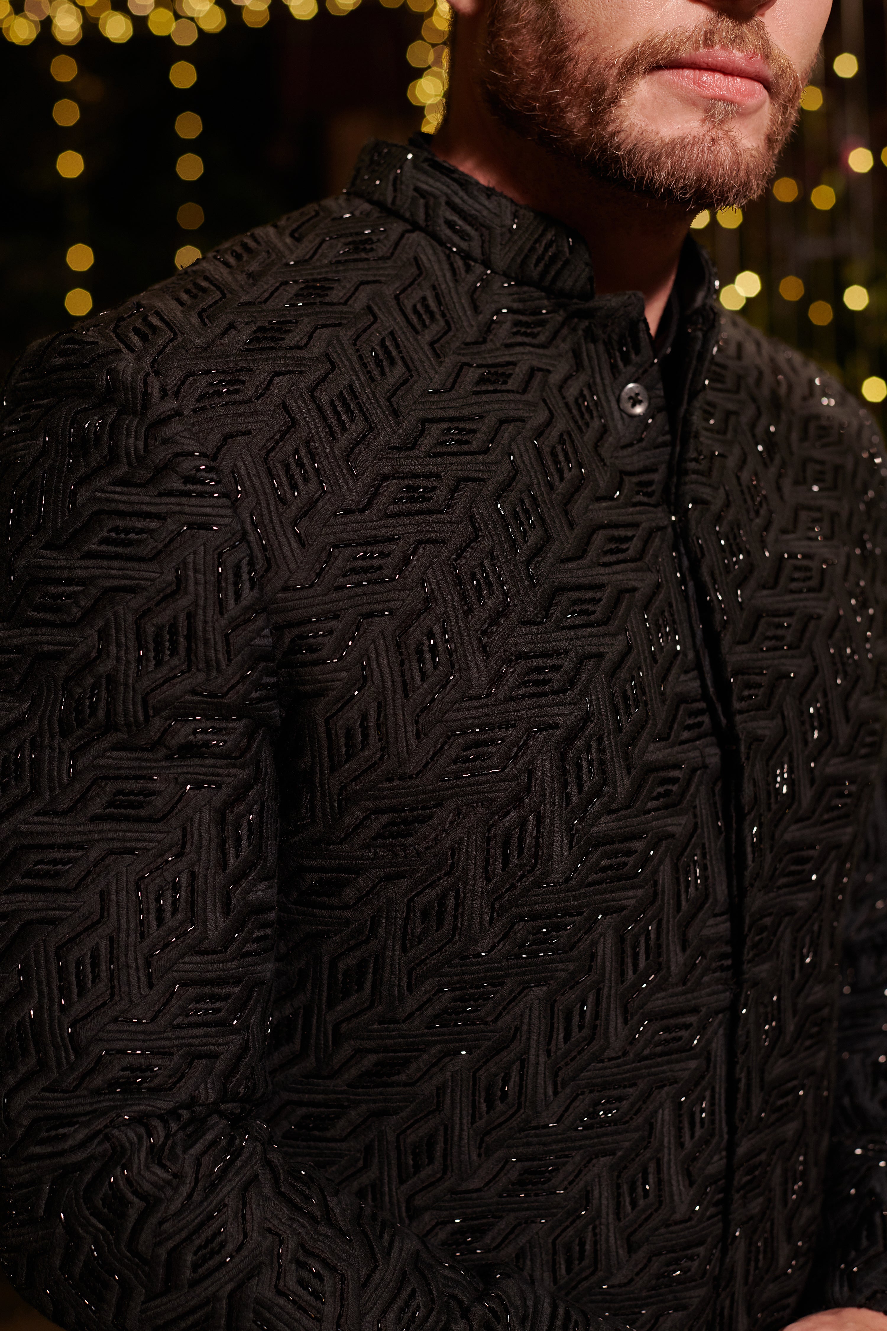 Jason Sherwani Set. 3 (Sherwani + Kurta + Pant)