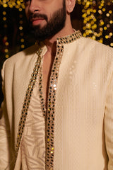 Ivory Impression Jacket set. 3 (Jacket + Shirt + Pant)