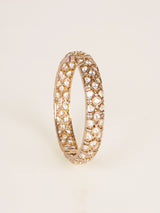 Pair of classic two tone kundan polki bangles