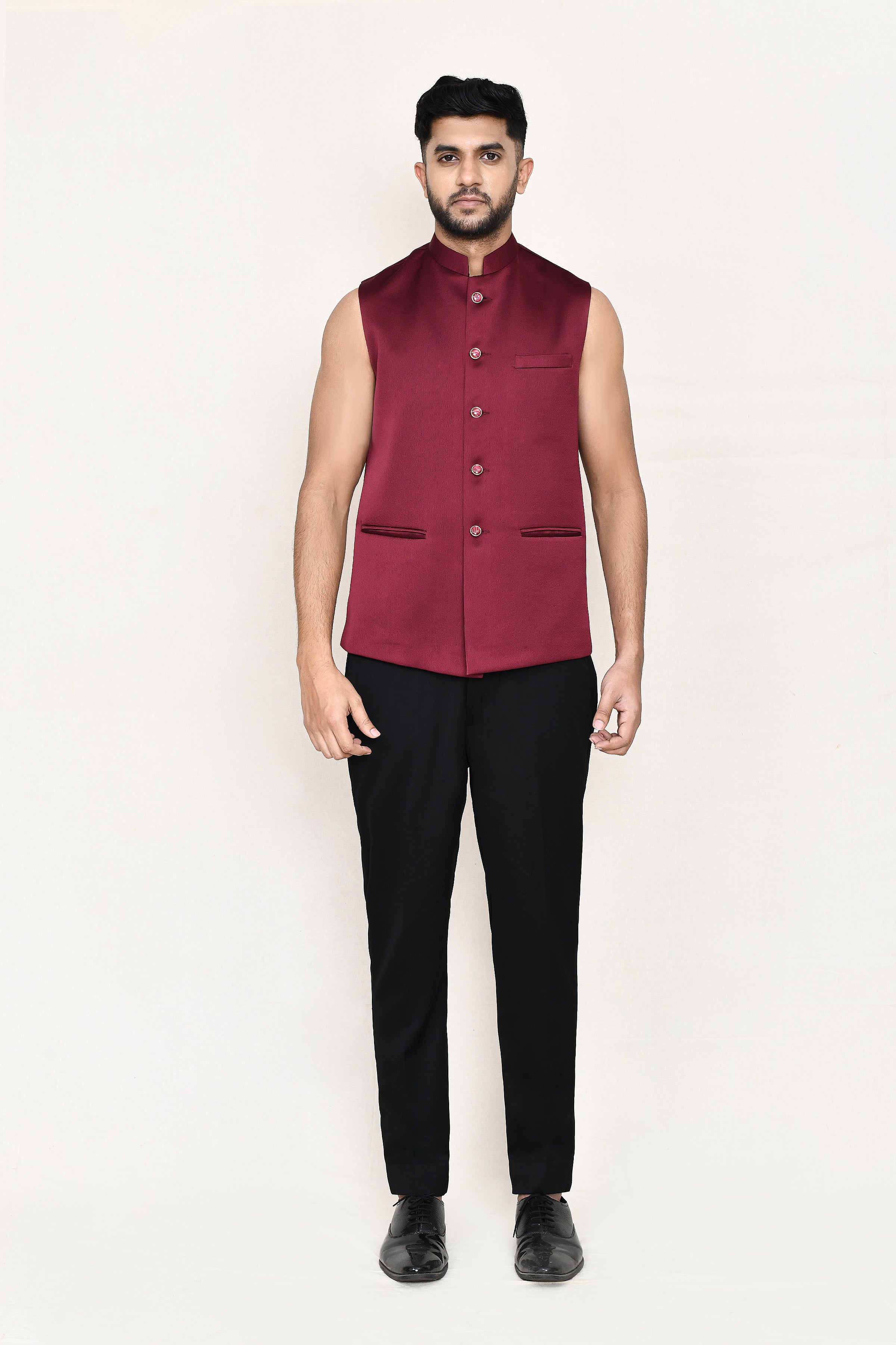 open prince coat, jacket with pant