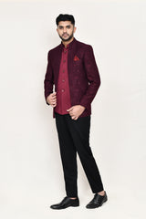 open prince coat, jacket with pant