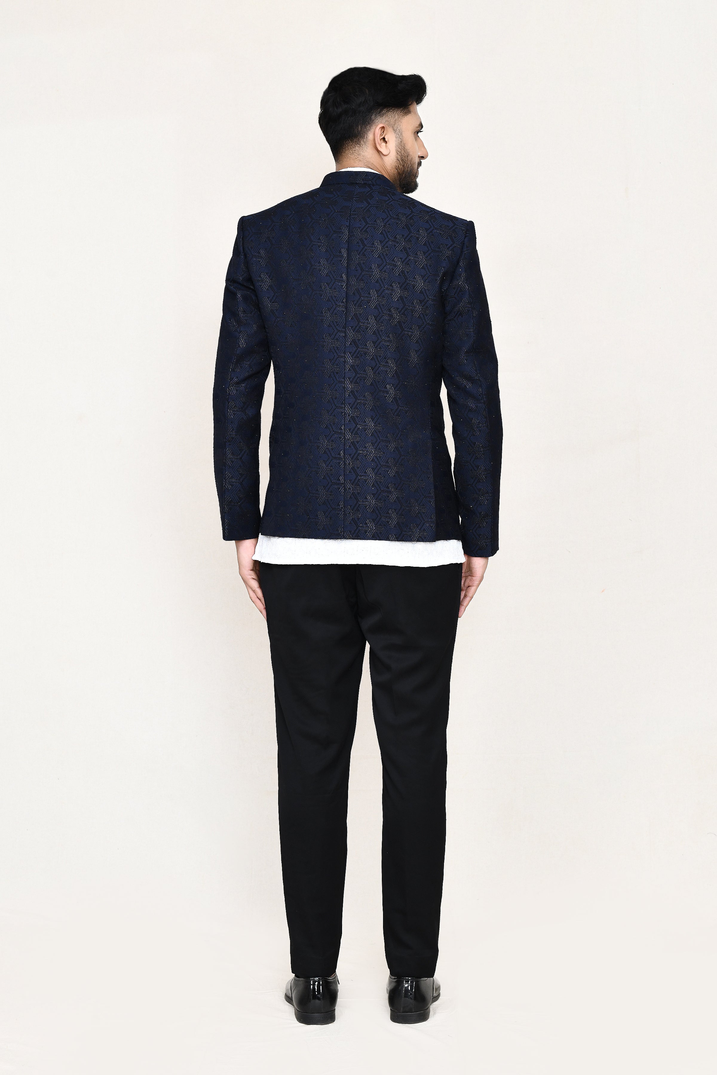 open prince coat, kurta with pant