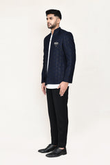 open prince coat, kurta with pant