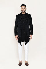 open jacket, indowestern with pant