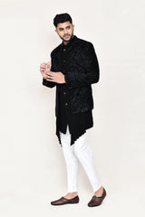 open jacket, indowestern with pant