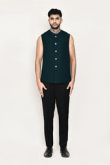 open prince coat, jacket with pant