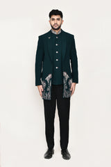 open prince coat, jacket with pant