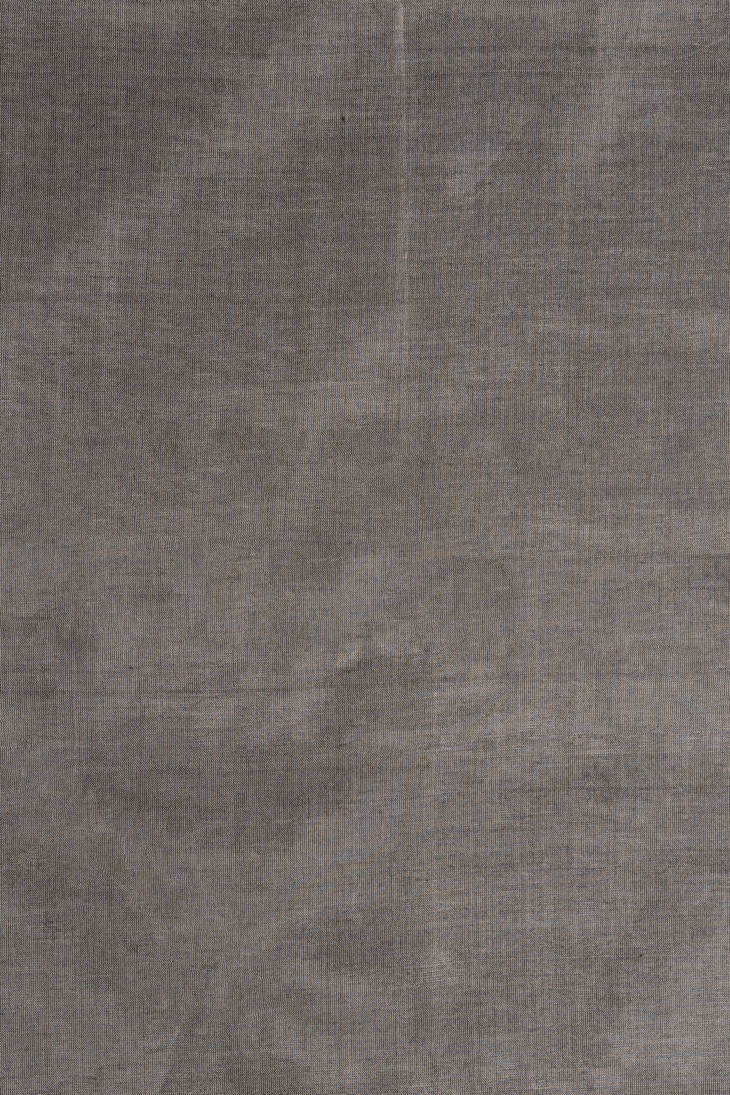 Smokey Grey Tissue Zari Pure Chanderi handloom Saree