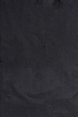 Black Pure Pattu Silk Chanderi Handloom saree