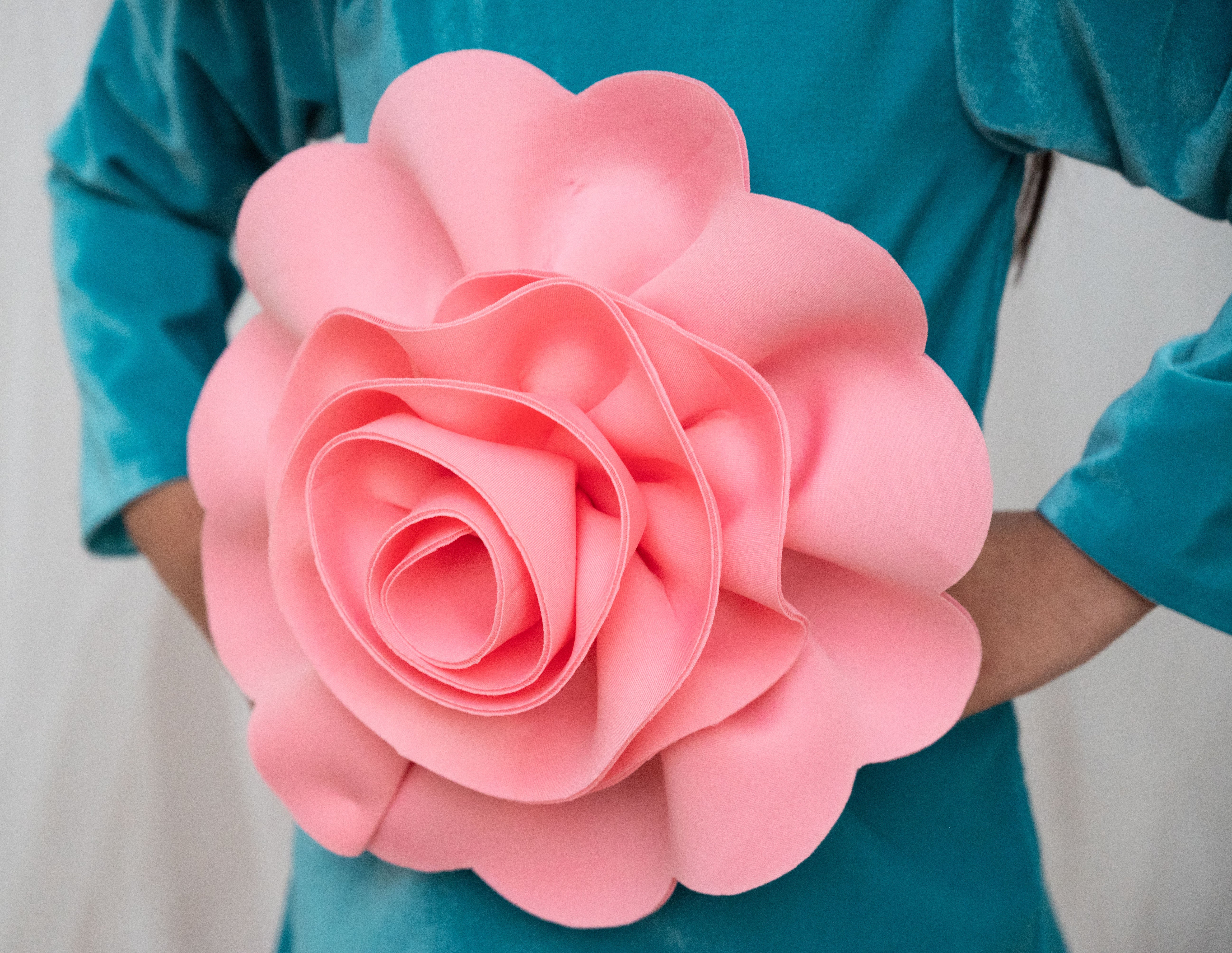 Teal Blue Velvet Dress