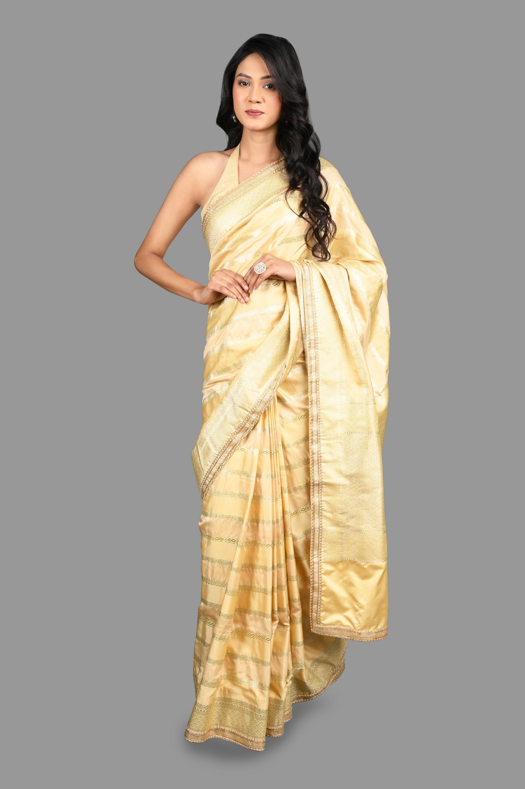 Rangkat Golden Pure Silk Banarsai Handloom Saree