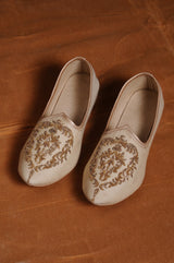 IVORY MATKA SILK ZARDOZI EMBROIDERED SHERWANI WITH MONGA TUSSAR KALIDAR KURTA AND CHURIDAR