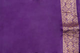 BLUE PURE SILK BANARASI HANDLOOM SAREE