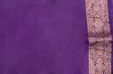 BLUE PURE SILK BANARASI HANDLOOM SAREE