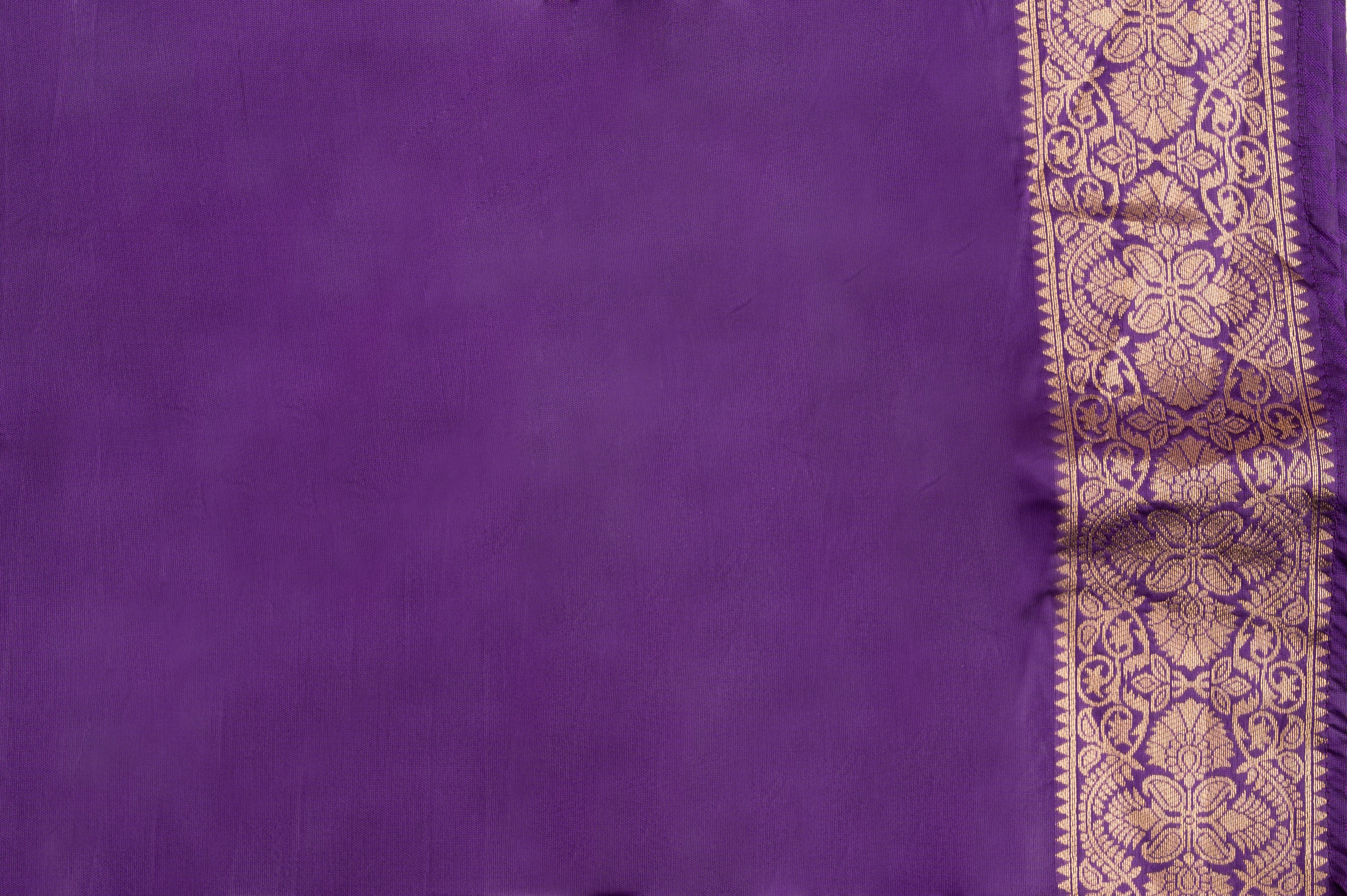 BLUE PURE SILK BANARASI HANDLOOM SAREE