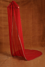 Red Raas Lehenga
