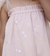 Peach Bow Dress