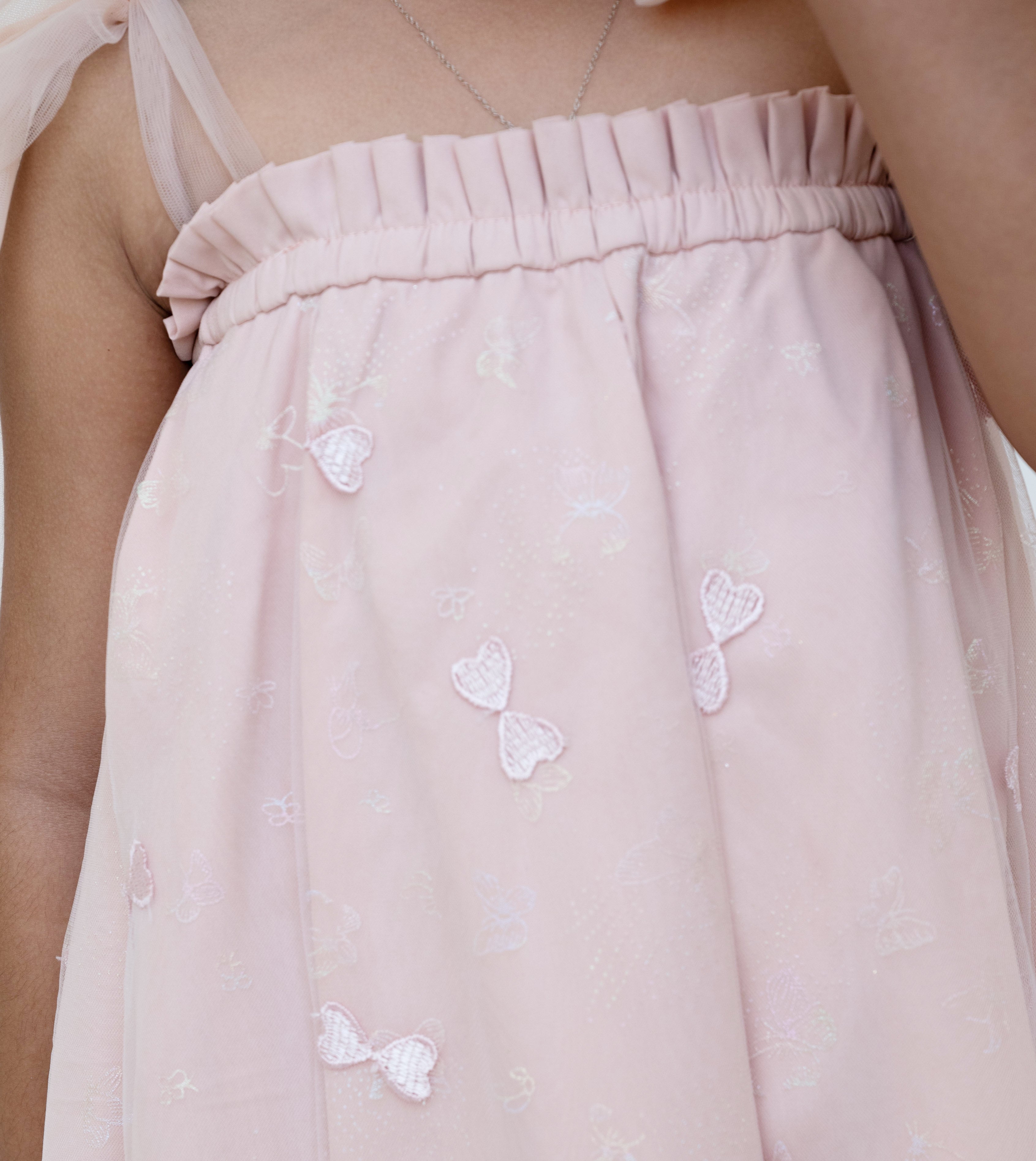 Peach Bow Dress