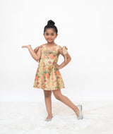 Printed Shimmer Dress