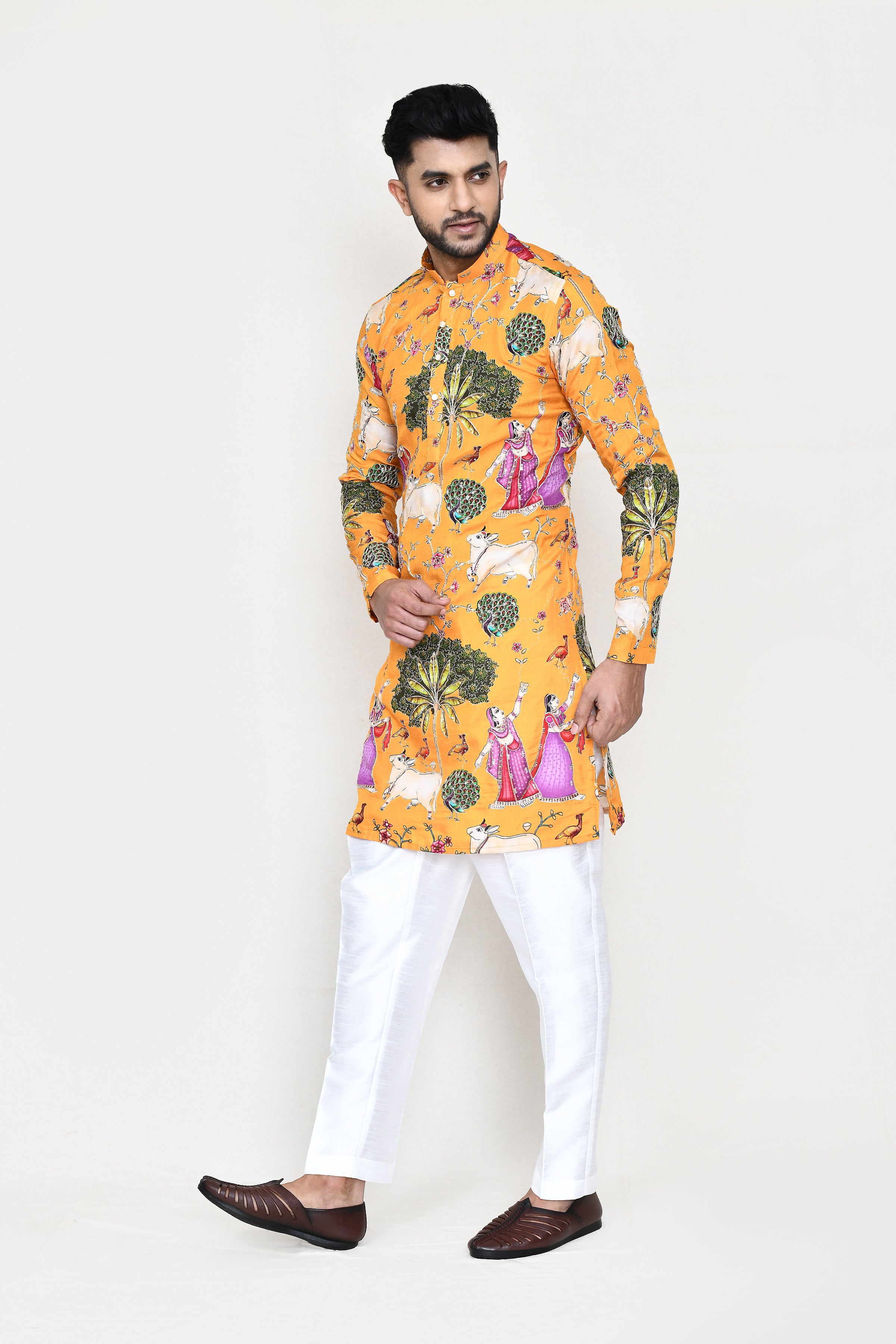 kurta,straight fit pant