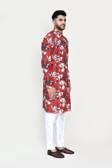 kurta with straight fit pant