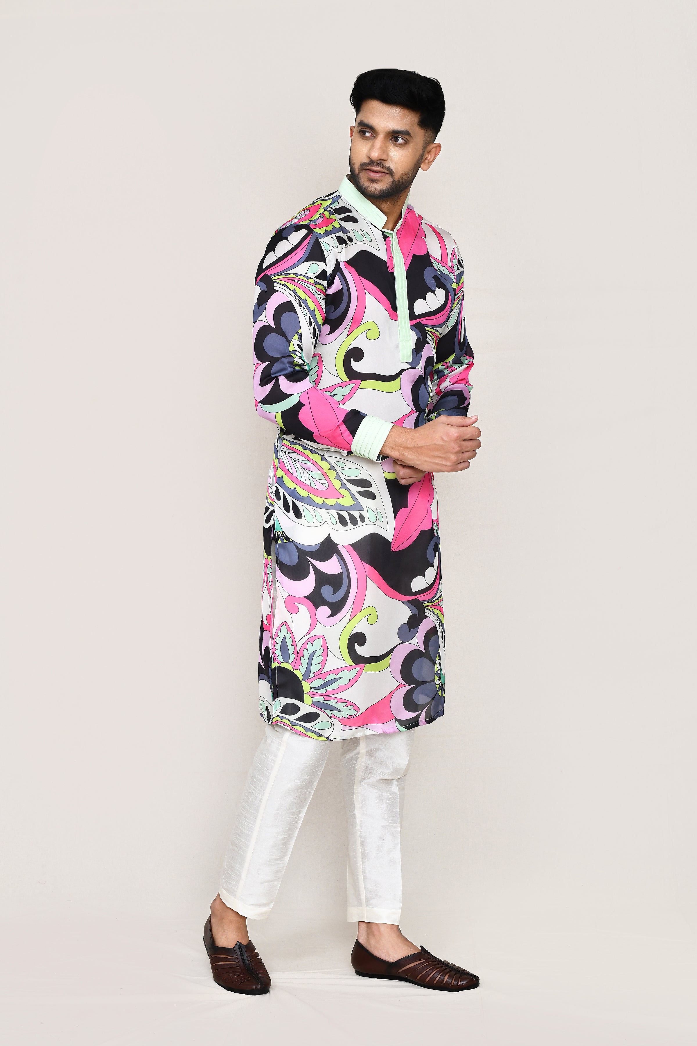 kurta with straight fit pant