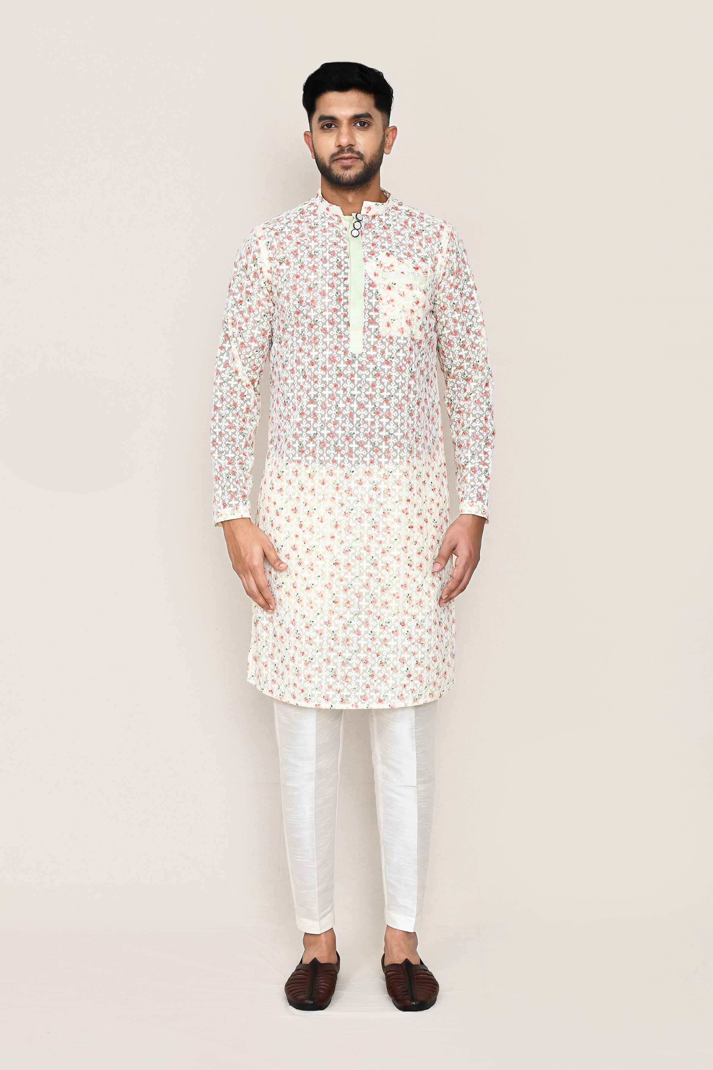 kurta with straight fit pant