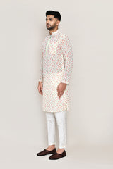 kurta with straight fit pant