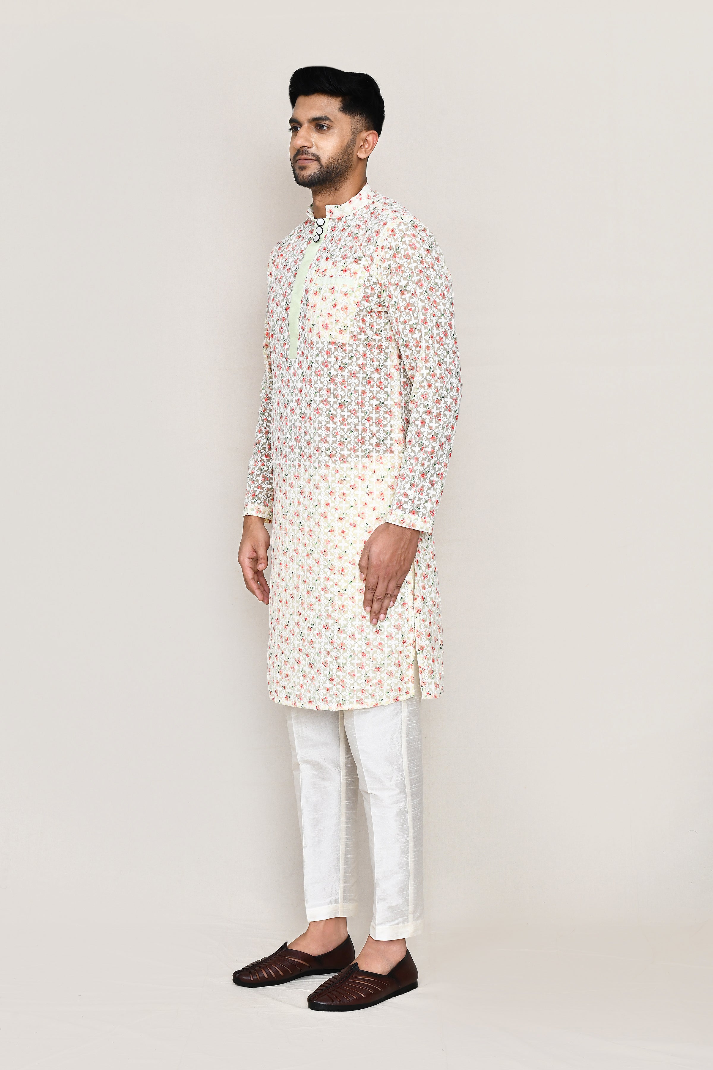 kurta with straight fit pant