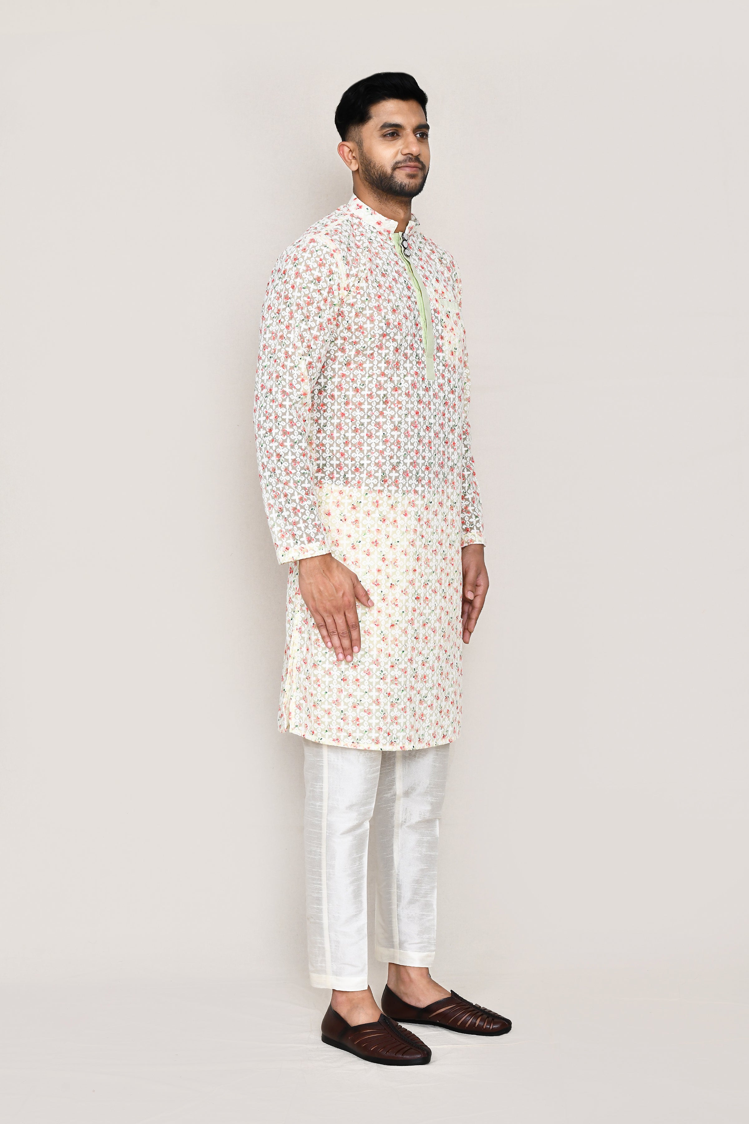kurta with straight fit pant