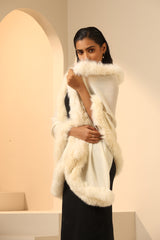 Christy Cashmere Fur Stole