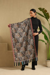 Bena Black Cashmere Stole