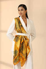Flora Silk Scarf