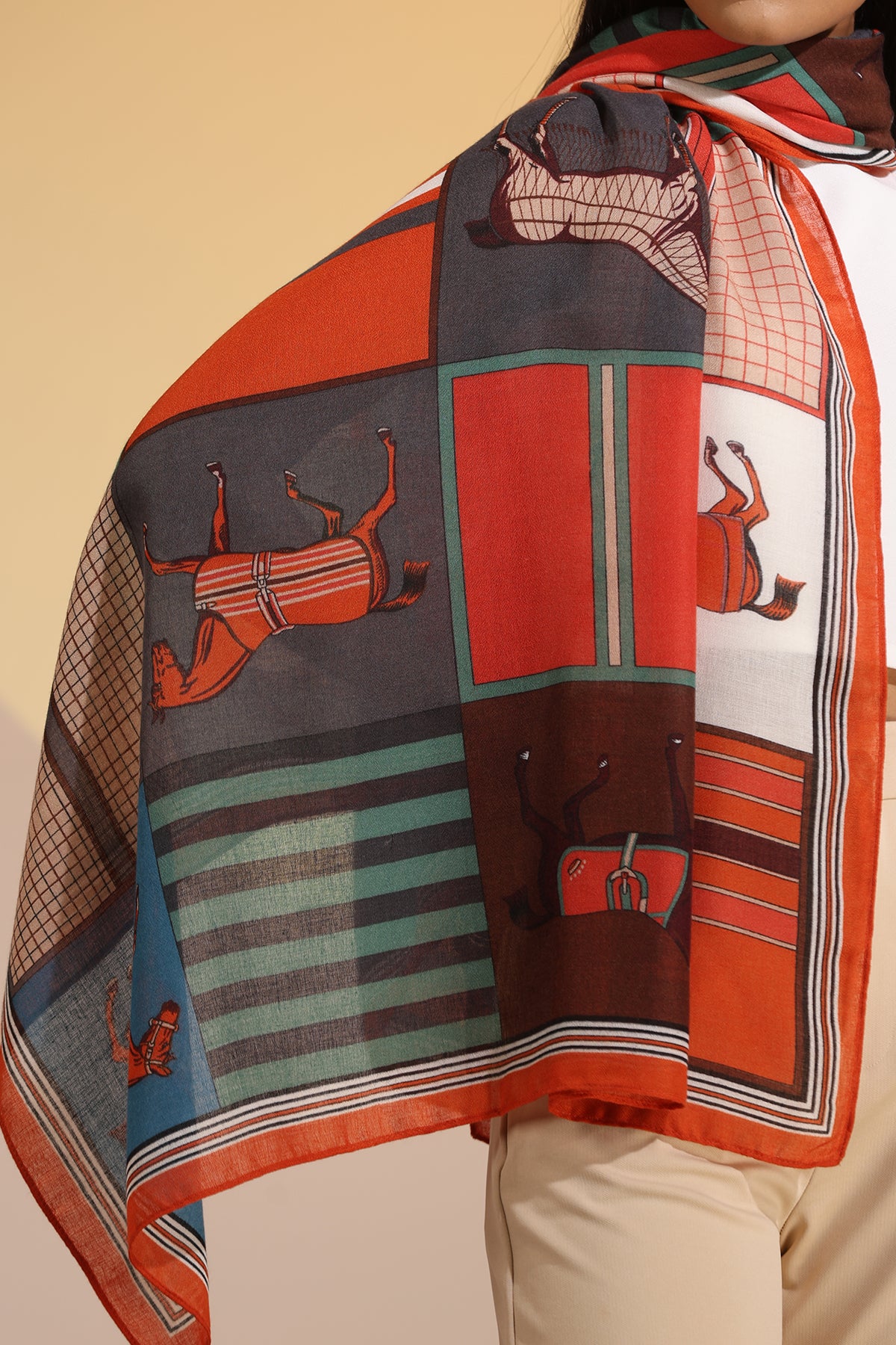 Kie Cotton Scarf
