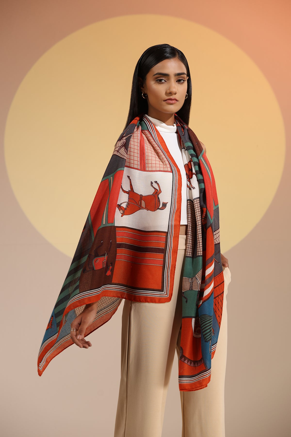 Kie Cotton Scarf