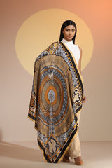 Poppy Silk Square Scarf