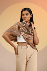 Seiarra Silk Square Scarf
