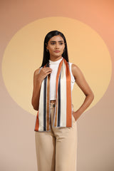 Carmal Silk Neck Scarf