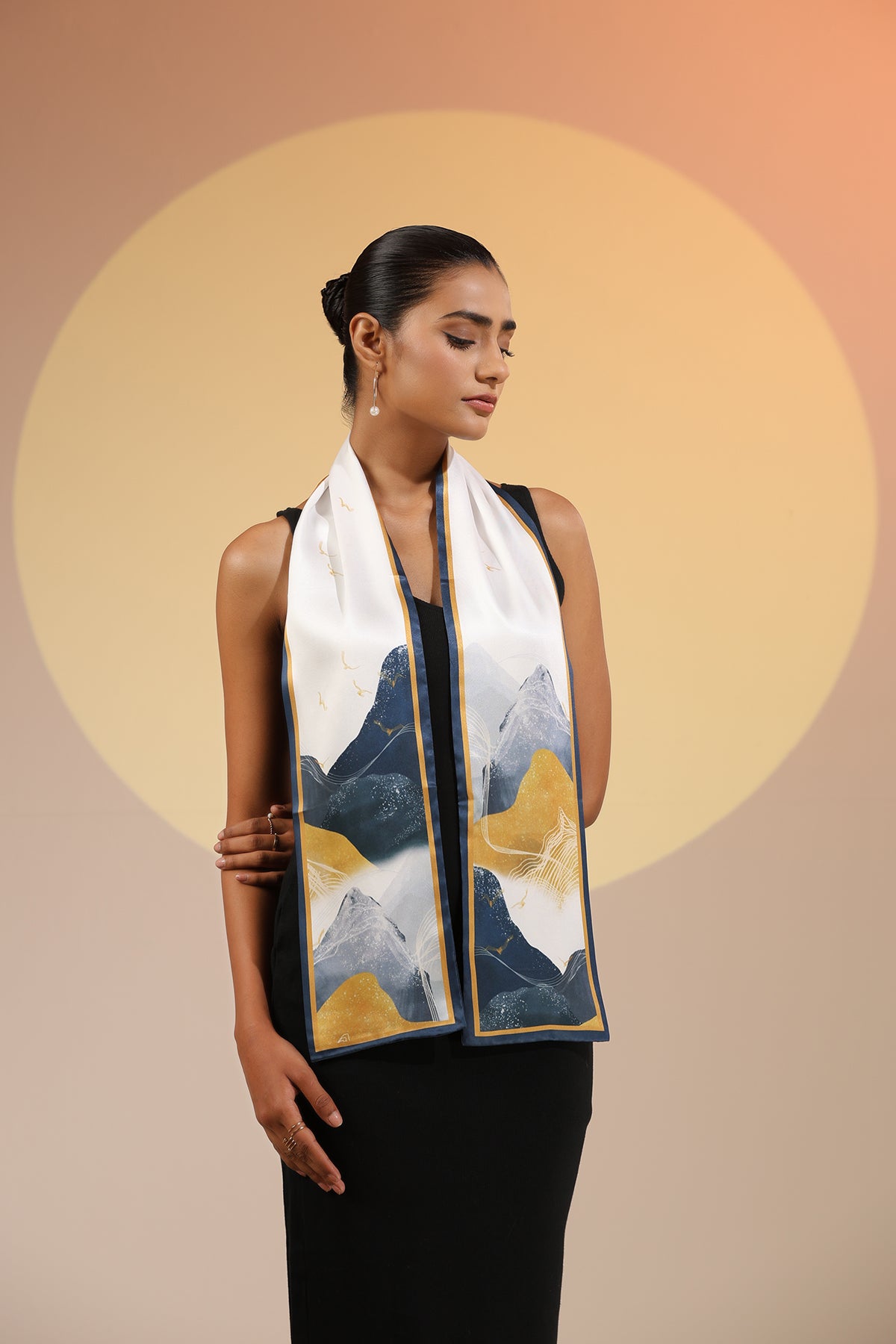 Saffy Silk Neck Scarf