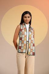 Auburn Silk Neck Scarf