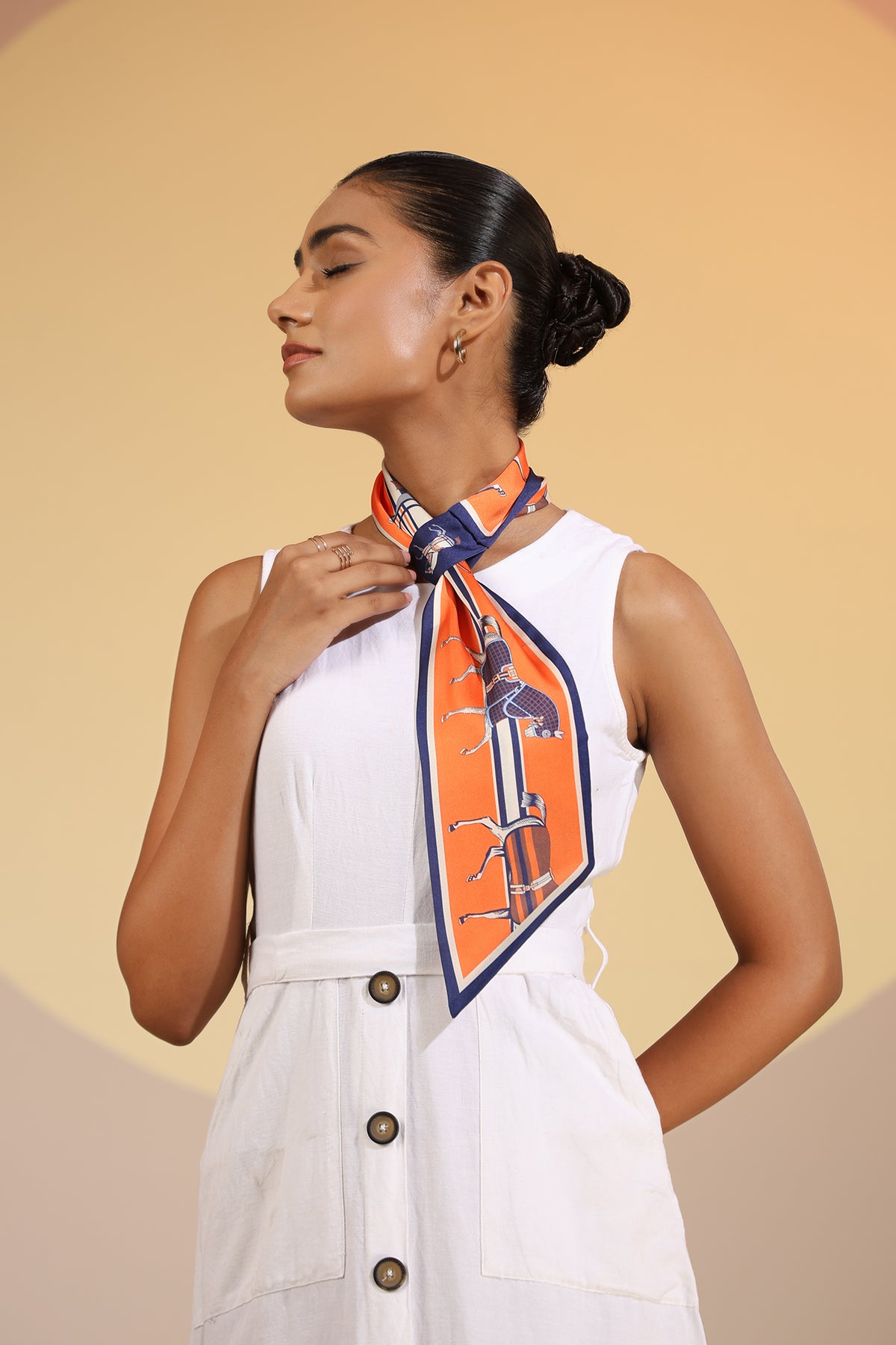 Katrina Silk Neck Scarf