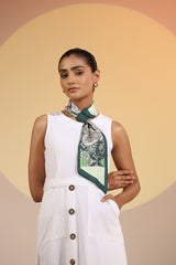 Maple Silk Neck Scarf