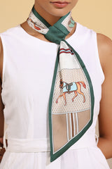 Regina Silk Neck Scarf