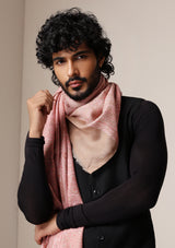 Dusala Blush Pashmina blend Stole