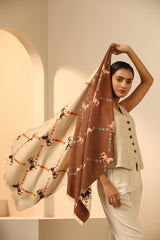 Scarlet Cashmere Stole