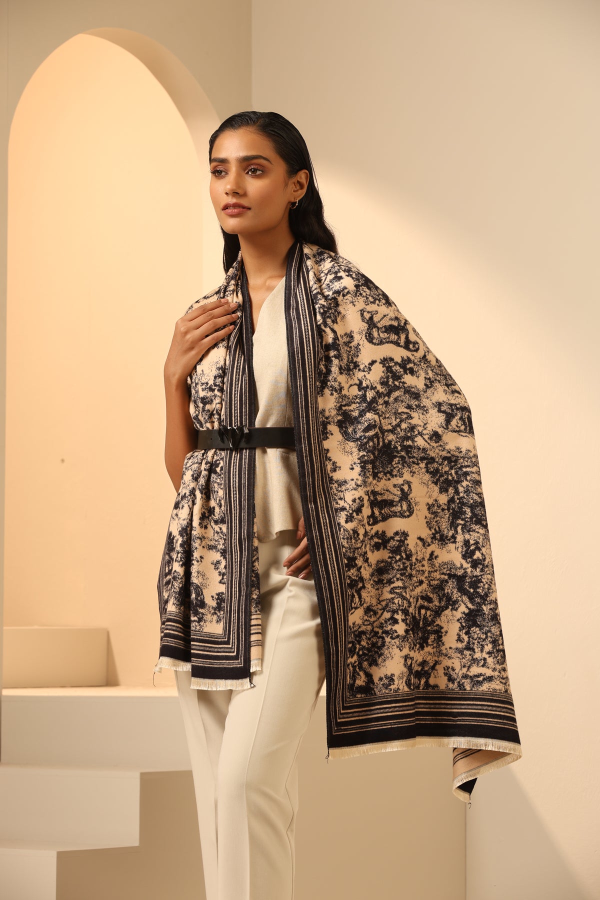 Zaiden Cashmere Stole